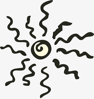 310x328 Vector Pencil Drawing Clouds And Geese Free Graphics