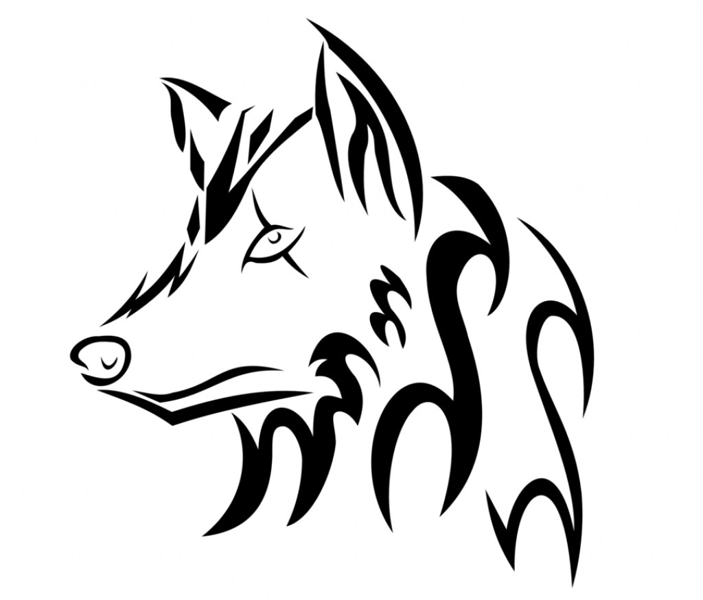 1024x875 Tattoos Wolves To Draw Easy Cute Ideas And Designs