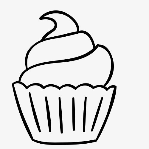 500x500 Line Clipart,stick Figure,kitchen,fruits And Vegetables,tableware