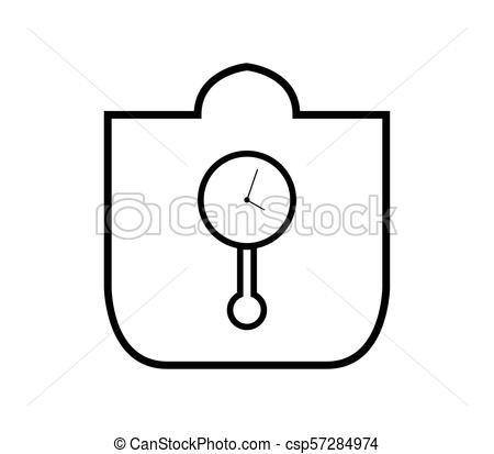 450x413 pendulum clock icon
