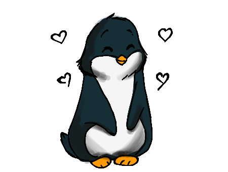 Penguin Cartoon Drawing
