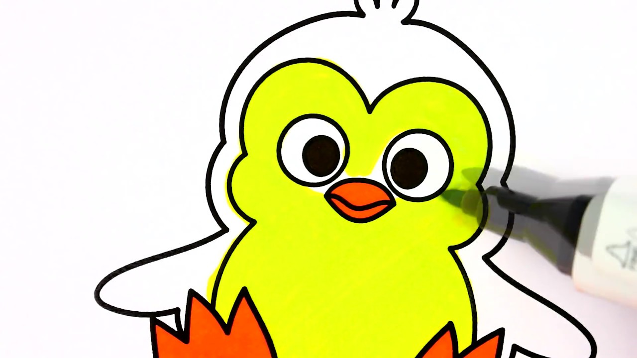 1280x720 How To Draw A Penguin Easy Drawing Video For Kids