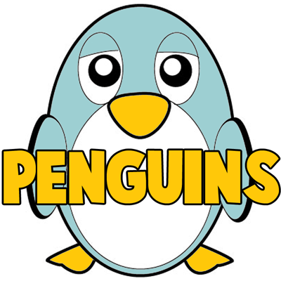 400x400 How To Draw Cartoon Penguins With Easy Step