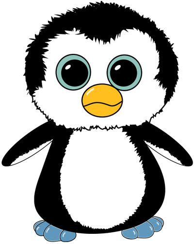400x503 How To Draw Stuffed Baby Penguins With Easy Step