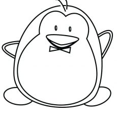 230x230 Chic Inspiration Coloring Pages Baby Penguins Penguin Printable