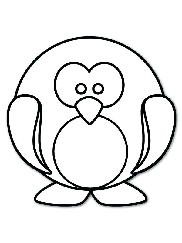 600x800 simple penguin drawing simple penguin simple penguin line drawing