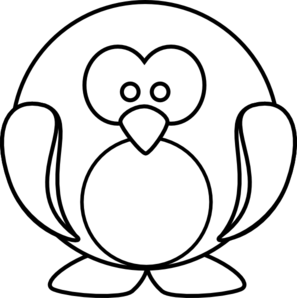 297x298 Collection Of Free Penguins Drawing Outline Download On Ui Ex