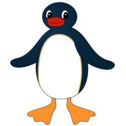 250x250 How To Draw Pingu The Penguin
