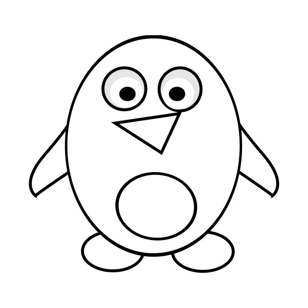 630x630 Limited Edition Exclusive Penguin Line Art