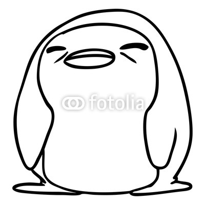 400x400 Line Drawing Kawaii Of A Cute Penguin Buy Photos Ap Images