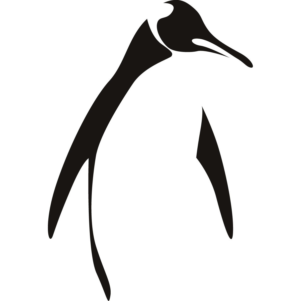 1200x1200 Penguin Png Outline Free Penguin Outline Transparent Images