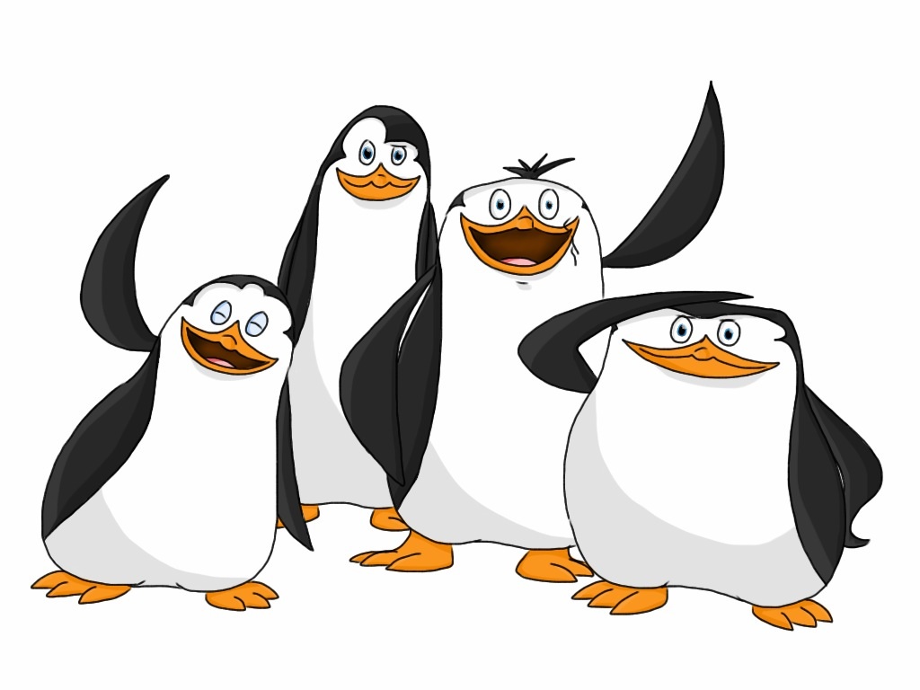 Penguins Of Madagascar Drawing