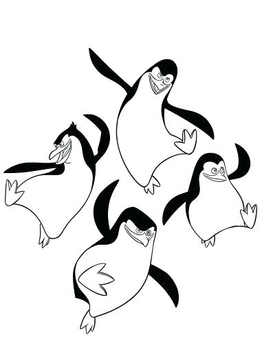 378x525 madagascar penguins coloring pages penguins of printable coloring