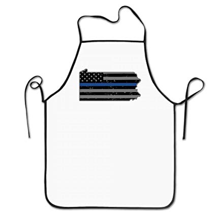 425x425 Pennsylvania State Thin Blue Line Flag Women Men