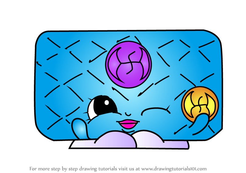 800x565 Learn How To Draw Penny Purse From Shopkins