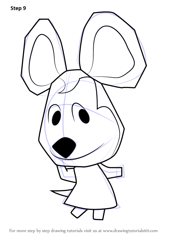 596x843 Learn How To Draw Penny From Animal Crossing