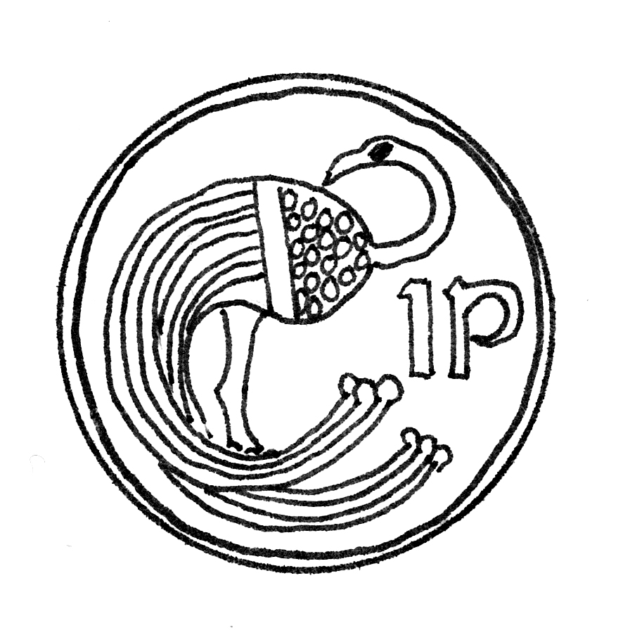 896x896 My Lucky Penny Illustration