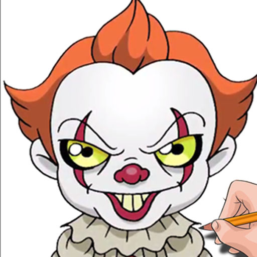 512x512 How To Draw Pennywise App