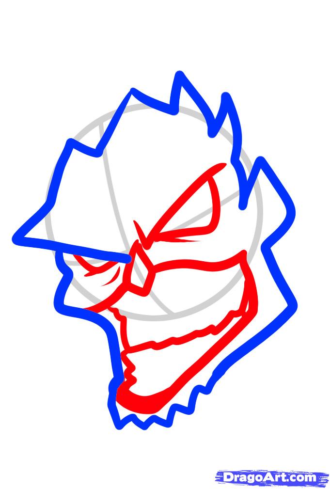 681x1009 How To Draw Pennywise The Clown Step