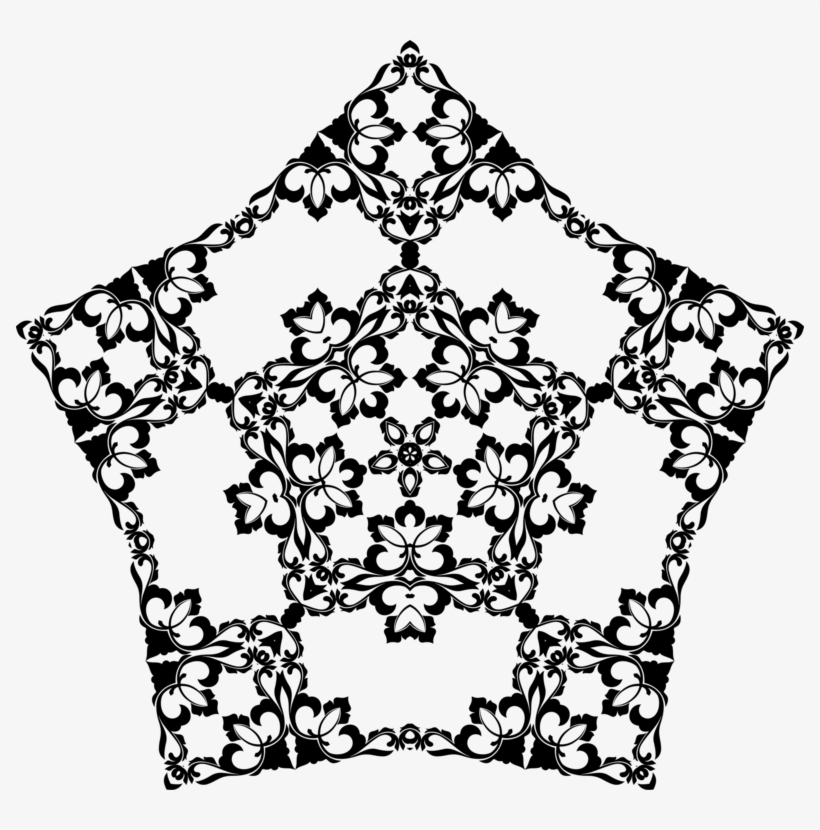 820x830 pentagram pentacle symbol fractal satanism