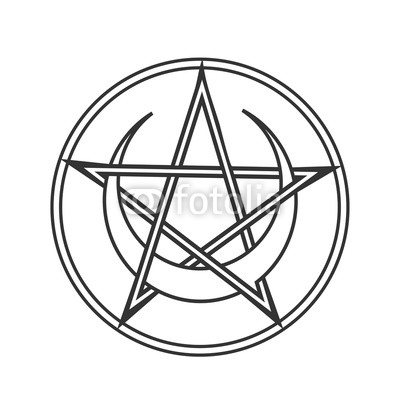 Pentacle Drawing | Free download on ClipArtMag