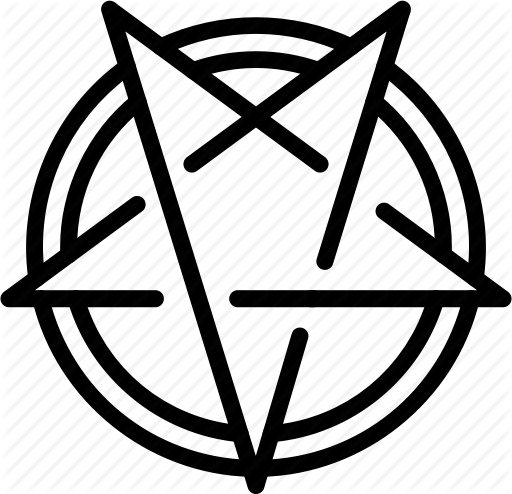 512x494 Creepy, Devil, Evil, Pentagram, Scary, Spell Icon