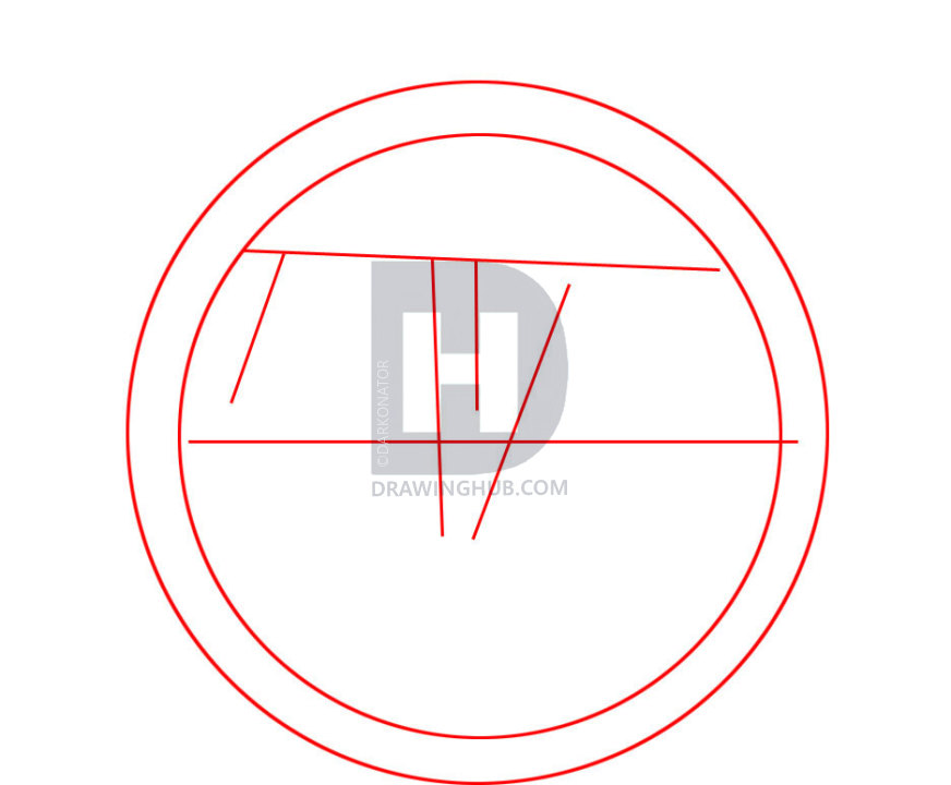 872x720 How To Draw The Slayer Pentagram, Step