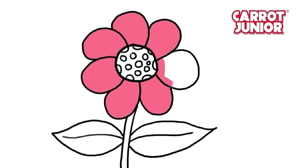 1024x576 Draw Flowers For Kids How To Draw A Peony Flower Decorating Styles