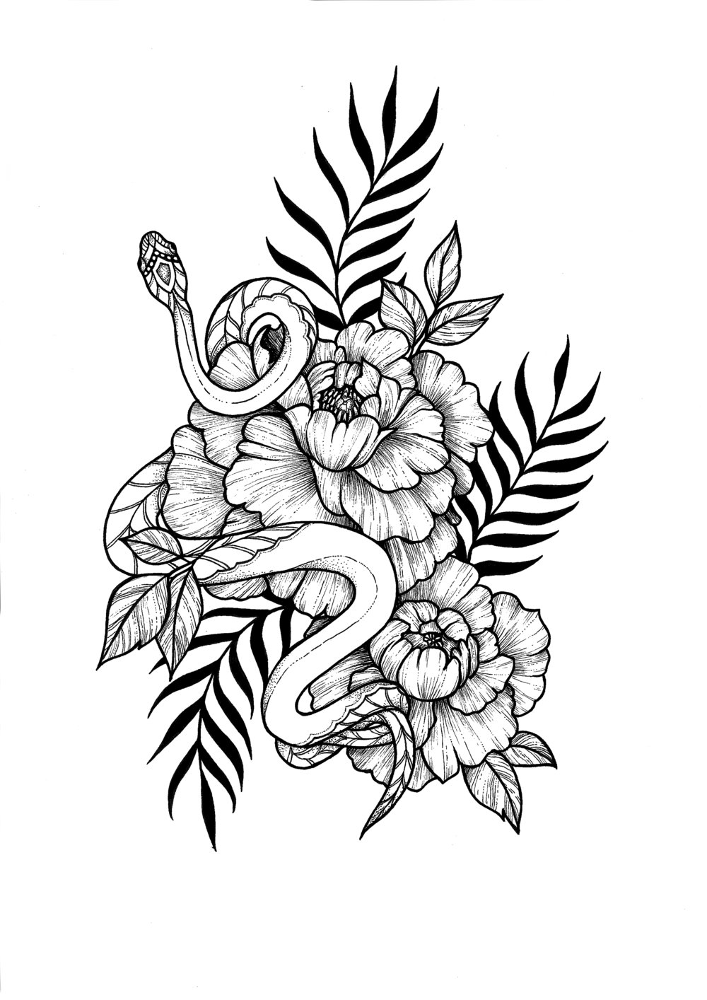 1000x1414 peony poster lauren t westervelt