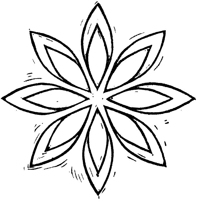 672x688 Collection Of Free Peony Drawing Geometric Download On Ui Ex