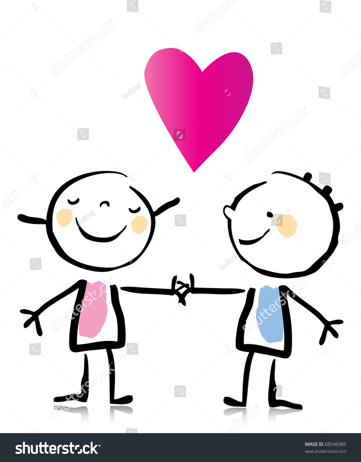 1250x1600 Cartoon People Holding Hands Clip Art