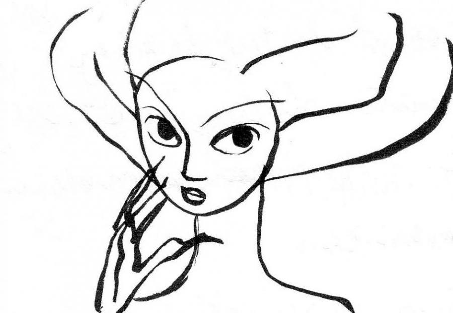 900x622 Model People Drawings Pictures Drawings Ideas For Kids Easy