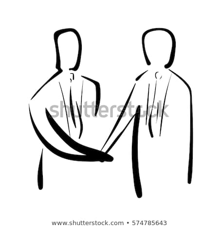 450x470 Huge Collection Of 'people Shaking Hands Drawing' Download More