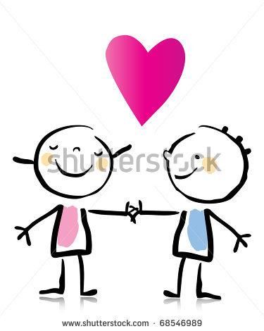 375x470 Cartoon Lover Hearts Stock Photos, Royalty Free Images Vectors