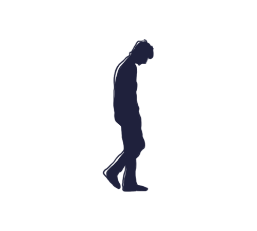 500x450 Collection Of Free People Drawing Depression Download On Ui Ex