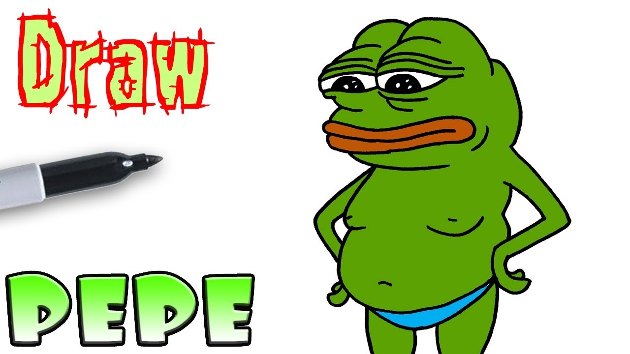 1280x720 How To Draw Pepe The Frog