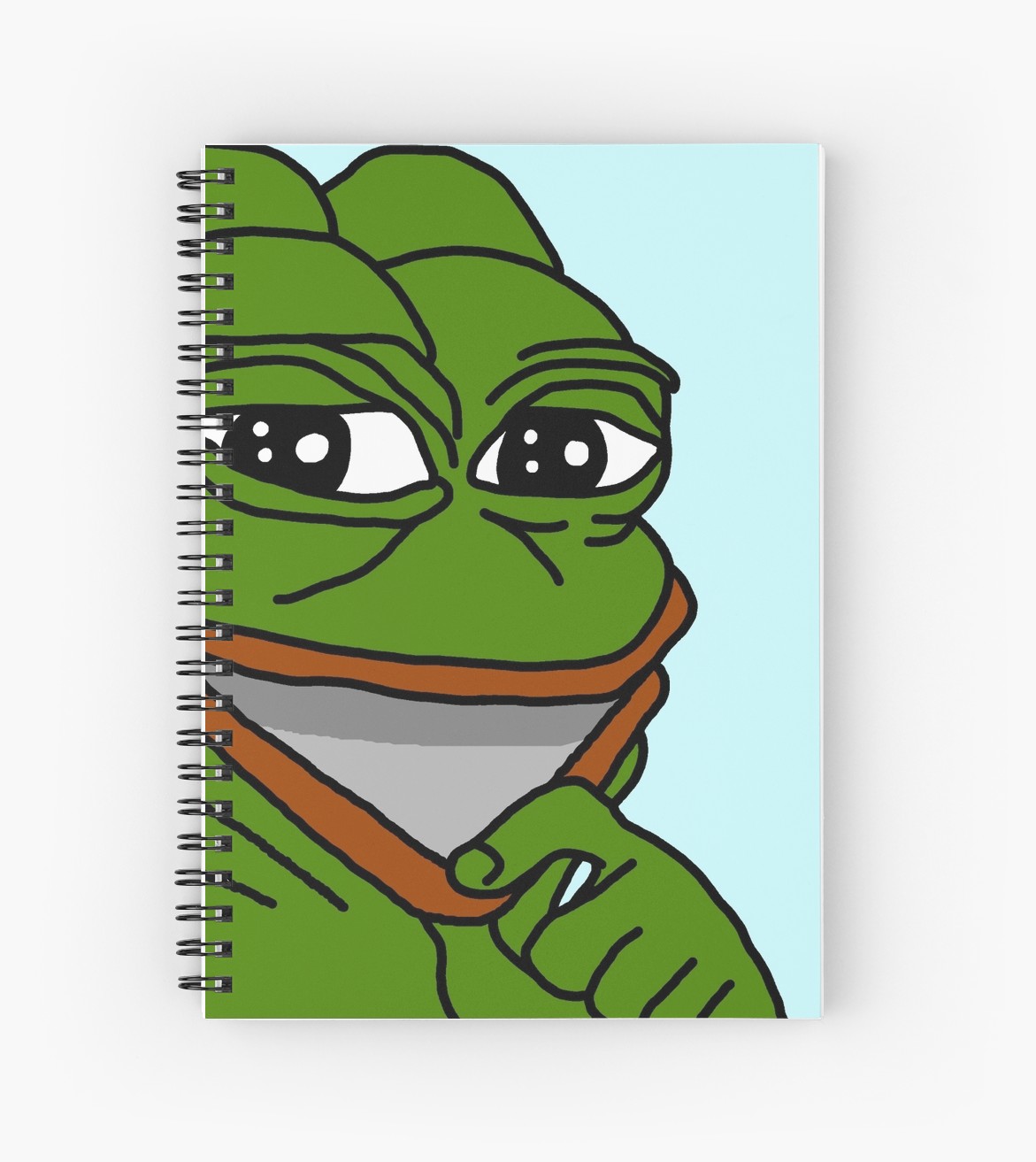 1171x1313 Pepe Le Frog Spiral Notebooks