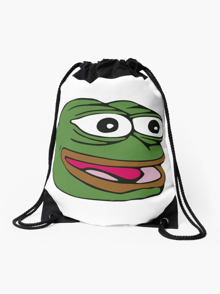 750x1000 Pepe Frog Drawstring Bag