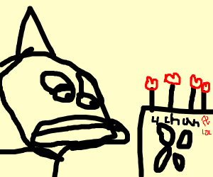 300x250 Pepe The Frog Celebrates Someone's Birthday!