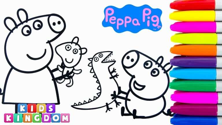 768x432 video di peppa pig ispiratore peppa pig movie coloring book pages
