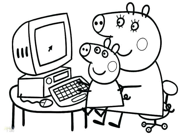 640x466 Peppa Pig Coloring Sheets Pig Printable Coloring Pages Fresh Pigs