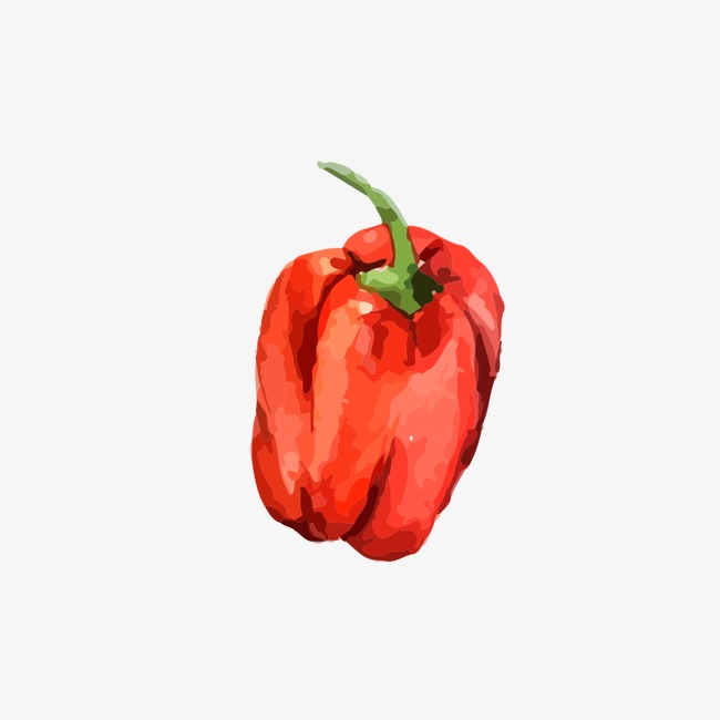 650x650 Drawing Bell Pepper, Bell Pepper, Red, Food Png Image And Clipart