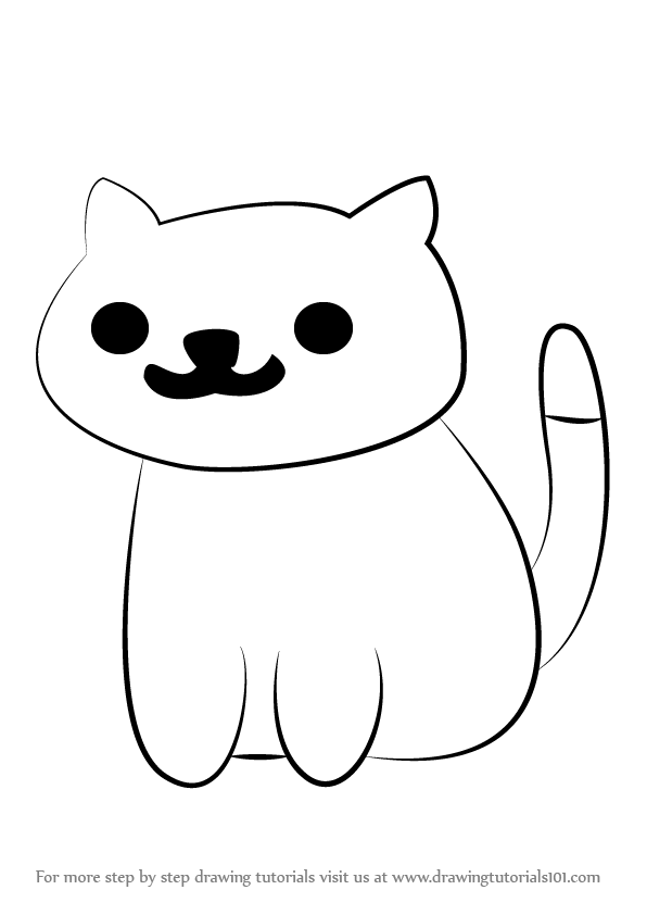 596x842 Learn How To Draw Pepper From Neko Atsume