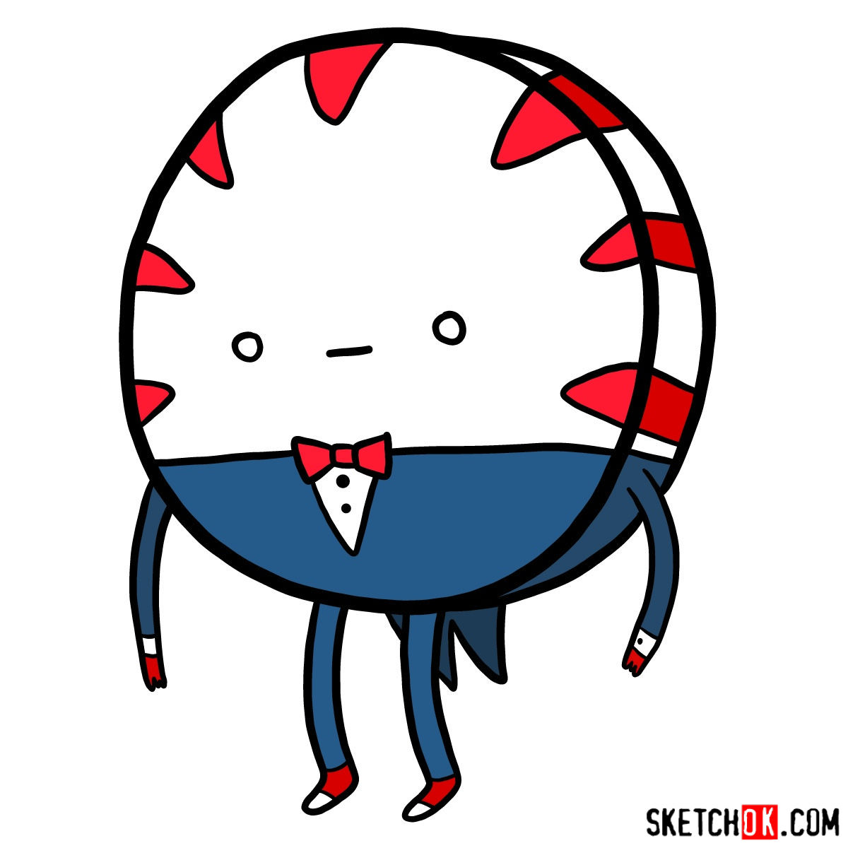 1200x1200 How To Draw Peppermint Butler