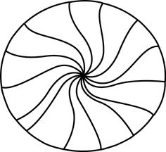 236x216 Peppermint Candy Clipart Black And White