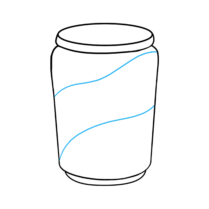 680x678 How To Draw A Soda Can