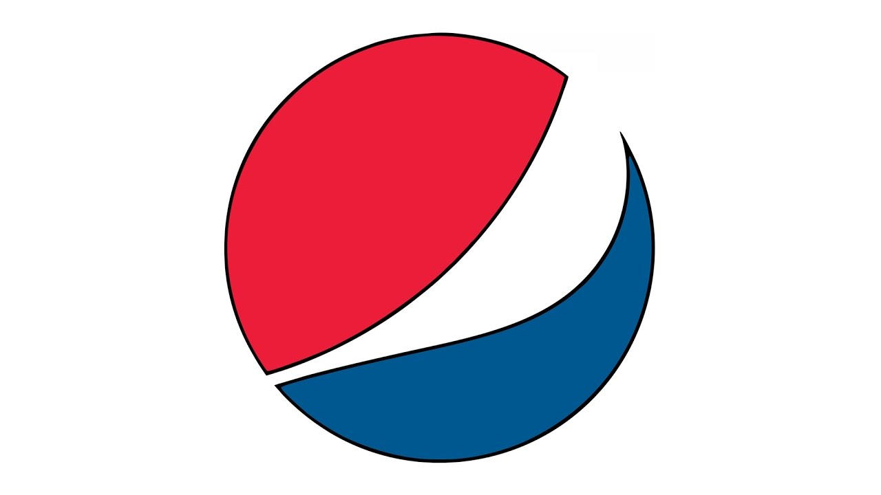 1280x720 How To Draw The Pepsi Logo