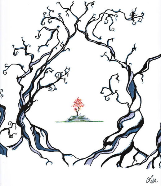 519x600 perception drawings fine art america