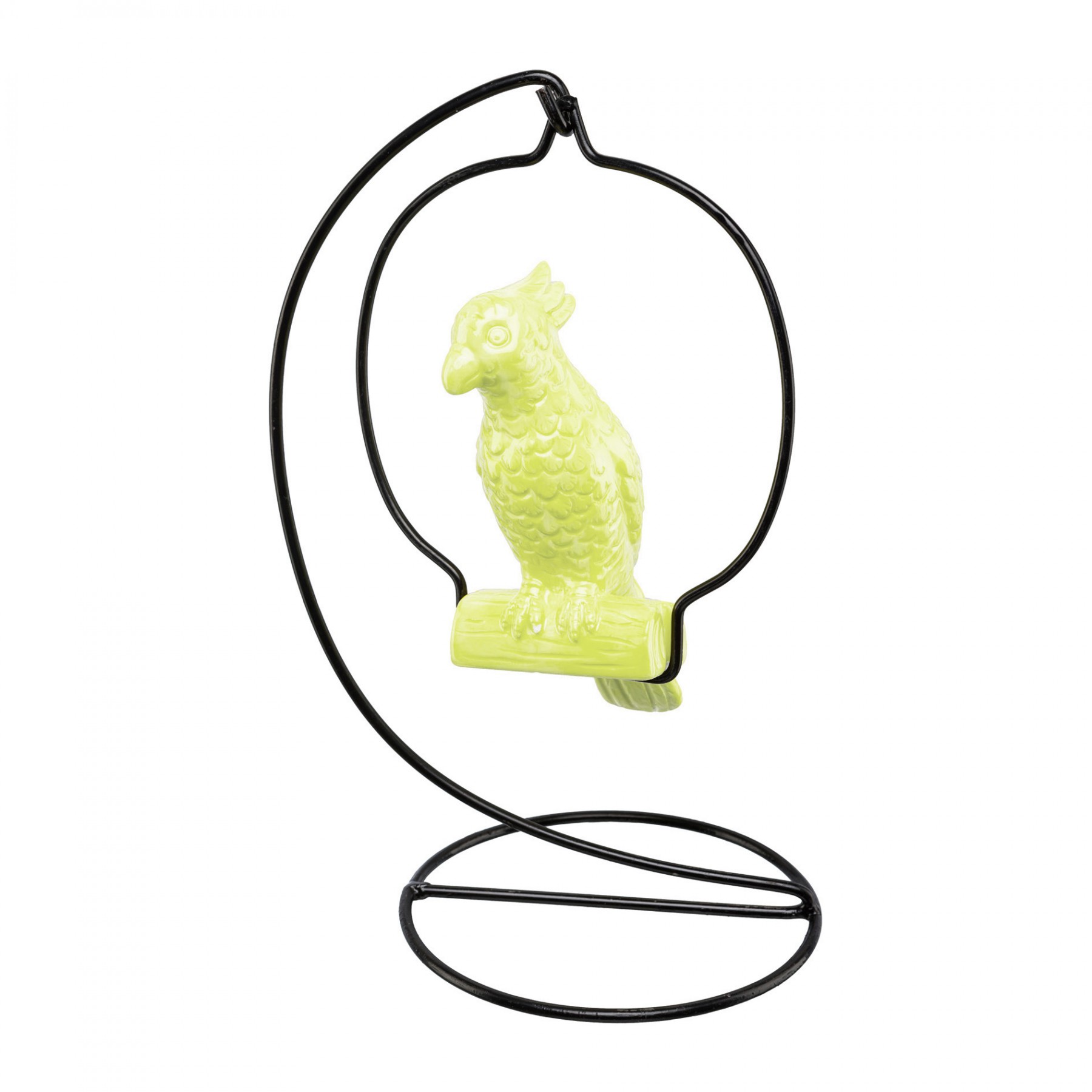 1800x1800 ceramic cockatoo on metal perch lulu