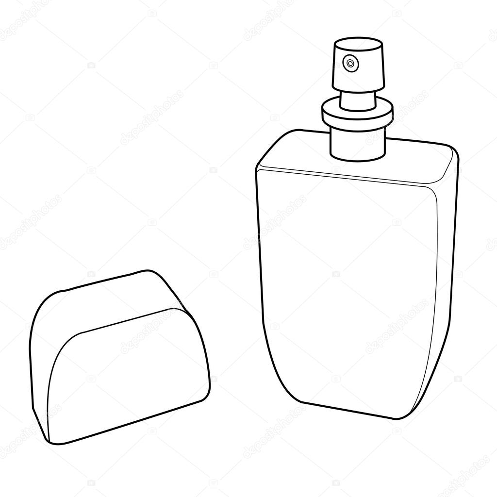 Perfume Bottle Drawing